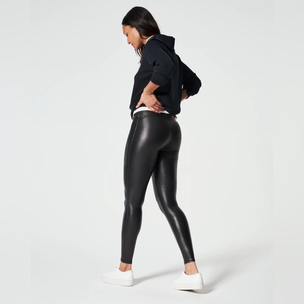 Spanx Faux Leather Leggings